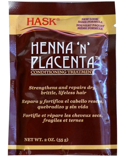 HASK HNP Henna 'N' Placenta Treatment Packet [Regular] (2oz)