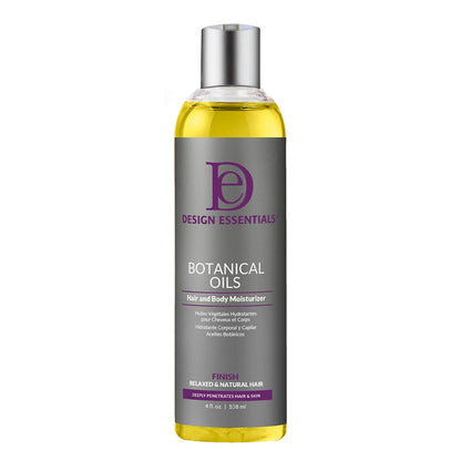 DESIGN ESSENTIALS Botanical Oils Hair & Body Moisturizer (4oz)