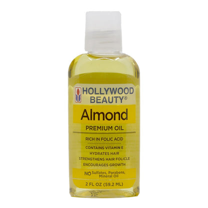 HOLLYWOOD BEAUTY Almond Oil (2oz)