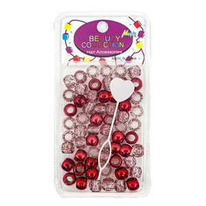 MAGIC COLLECTION Metallic & Glitter Beads Mix