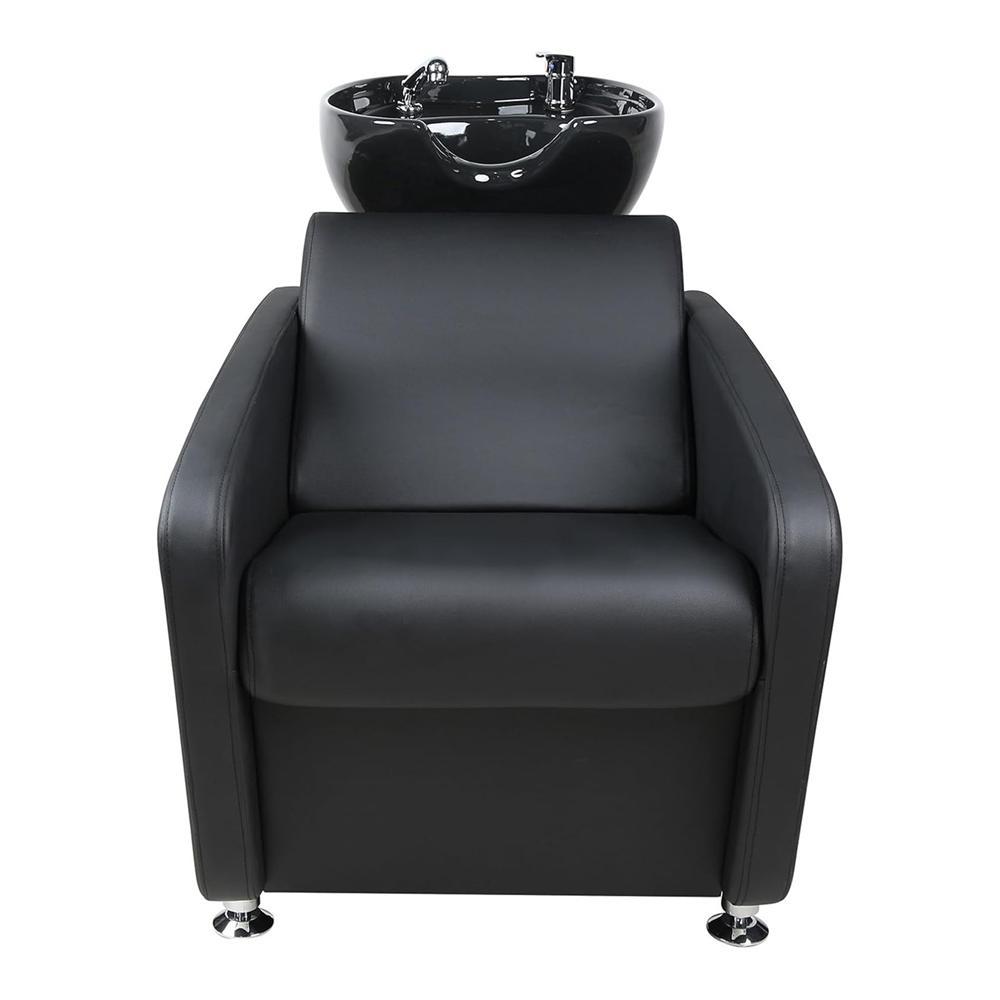 Gen'C B?auty Salon Shampoo Chair Station Black SUM02