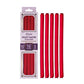 ANNIE Silky Satin Flexi Rod (10inch) - 1/2" Diameter 5ct