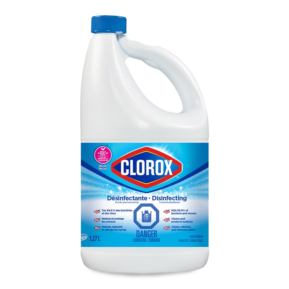 CLOROX Disinfecting Concentrated Bleach (1.27L)