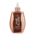 Bottle of Hair Chemist Hair Gloss Liquid Glass Hair Oil on a white background