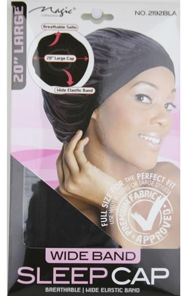 MAGIC COLLECTION Wide Band Sleep Cap [Large]