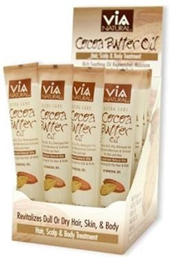 VIA NATURAL Cocoa Butter Oil Treatment Tube