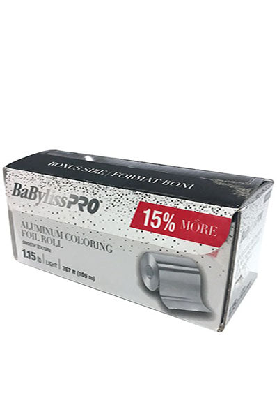 BABYLISS PRO Aluminum Coloring Foil Roll Bonus Size (357ft/109m)