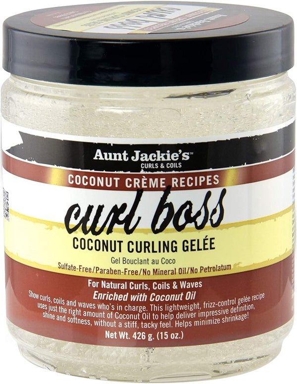 AUNT JACKIE'S Curl Boss Coconut Curling Gelee (3oz)