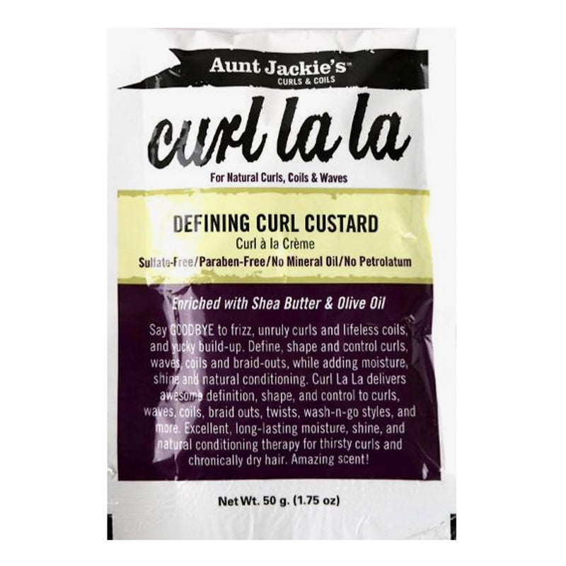AUNT JACKIE'S Curl La La Defining Curl Custard Packet - Discontinued