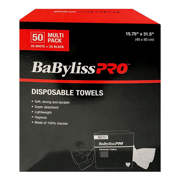 BABYLISS PRO Disposable Towels [50/Box]