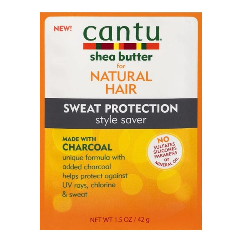 CANTU Natural Hair Charcoal Sweat Protection Style Saver Packet
