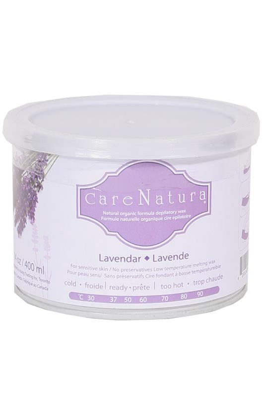 CARE NATURA  Natural Organic Depilatory Wax [Lavender] (14oz)