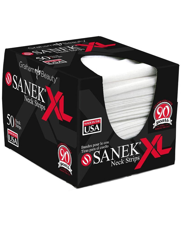 GRAHAM BEAUTY   Sanek Neck Strips XL (3.5inch x 25.5inch) [50strips/pk] #81041