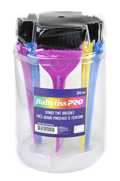 BABYLISS PRO Jumbo Tint Brushes #BES399DSPDEC [24pc/jar]