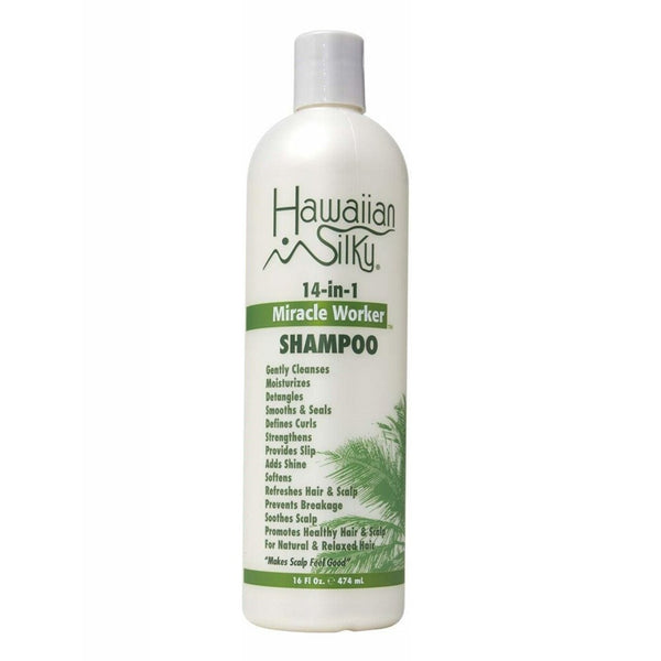 HAWAIIAN SILKY Miracle Worker 14 in 1 Shampoo(16oz)