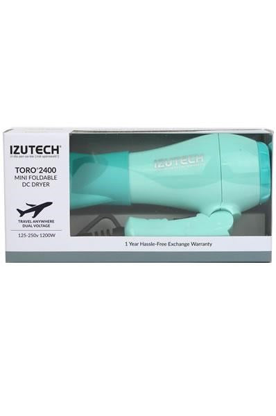 IZUTECH Mini Foldable DC Dryer 1200W #TORO2400 - Turquoise