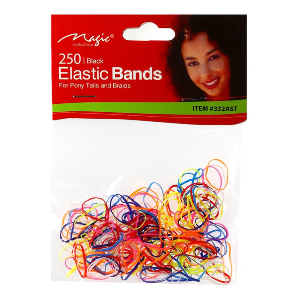 MAGIC COLLECTION 250 Elastic Ponytailers