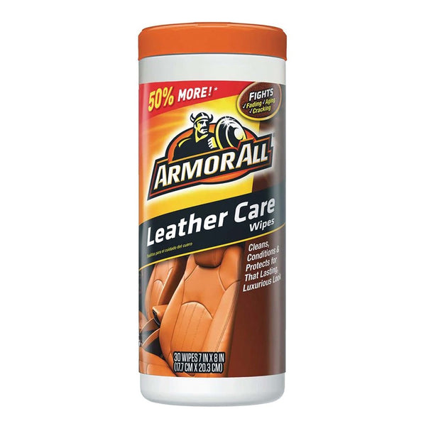 ARMOR ALL Leather Wipes (30 wipes)