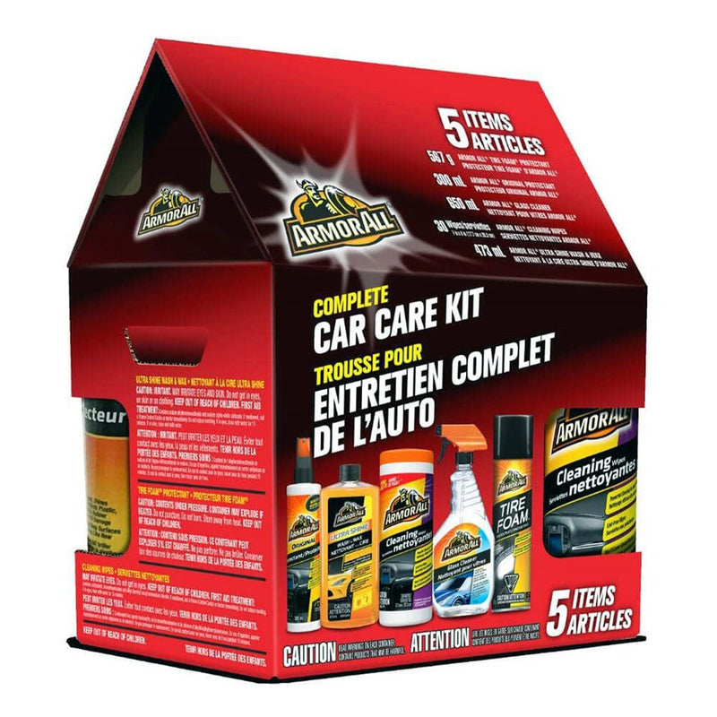 ARMOR ALL 5pcs Complete Car Care Kit -Discontinued