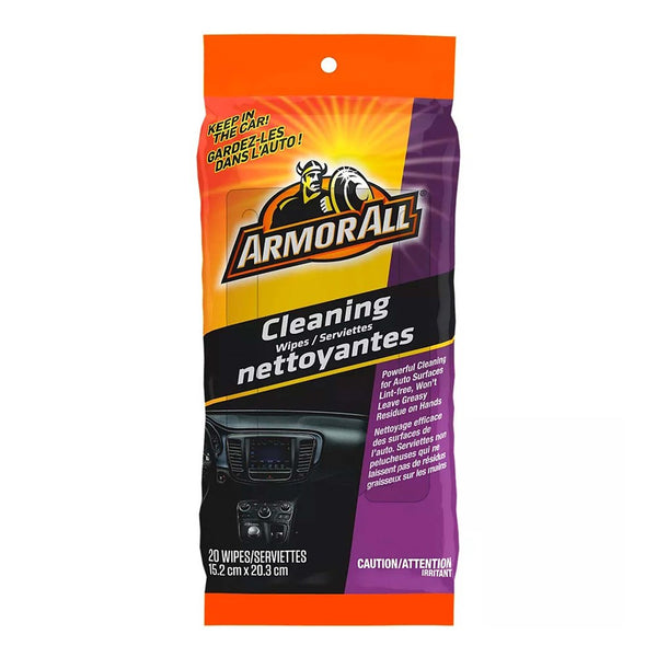 ARMOR ALL Cleaning Wipes (20 wipes)