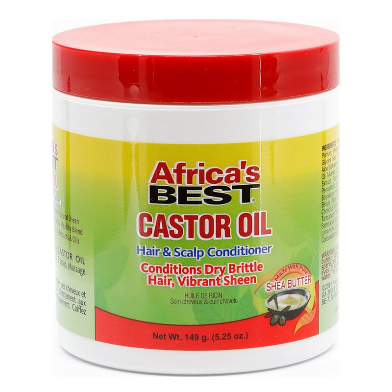 AFRICA'S BEST Castor Oil Hair & Scalp Conditioner (5.25oz)