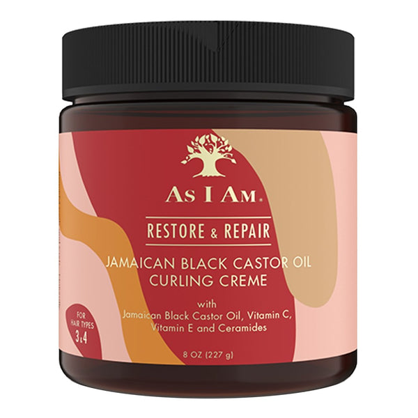 AS I AM Jamaican Black Castor Oil Curling Creme (8oz)