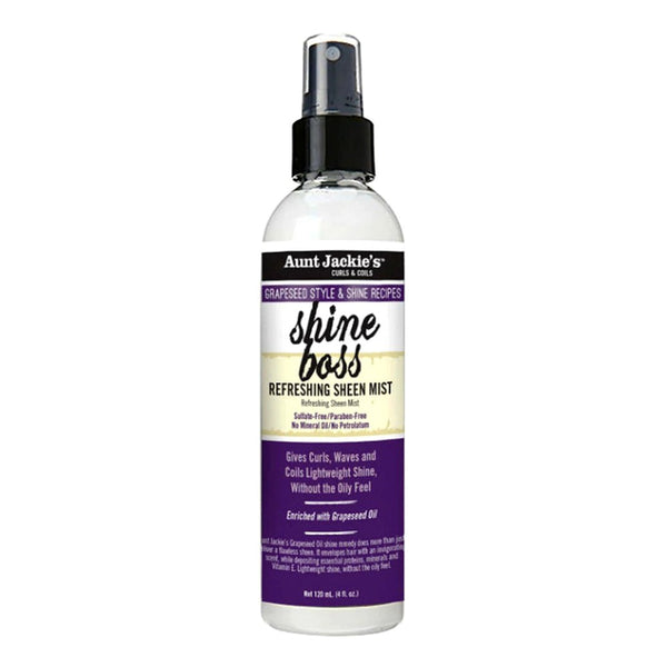 AUNT JACKIE'S Grapeseed Shine Boss Refreshing Sheen Mist (4oz)