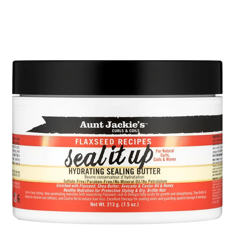 AUNT JACKIE'S Flaxseed Seal It Up Hydrating Sealing Butter (7.5oz)