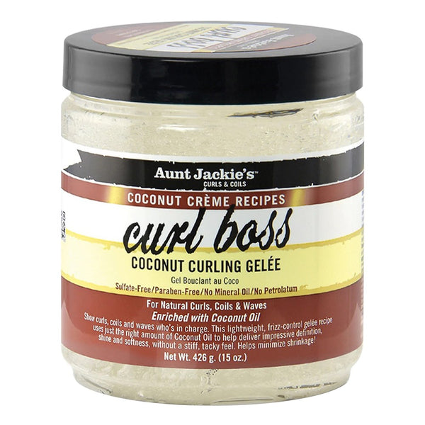 AUNT JACKIE'S Curl Boss Coconut Curling Gelee (15oz)