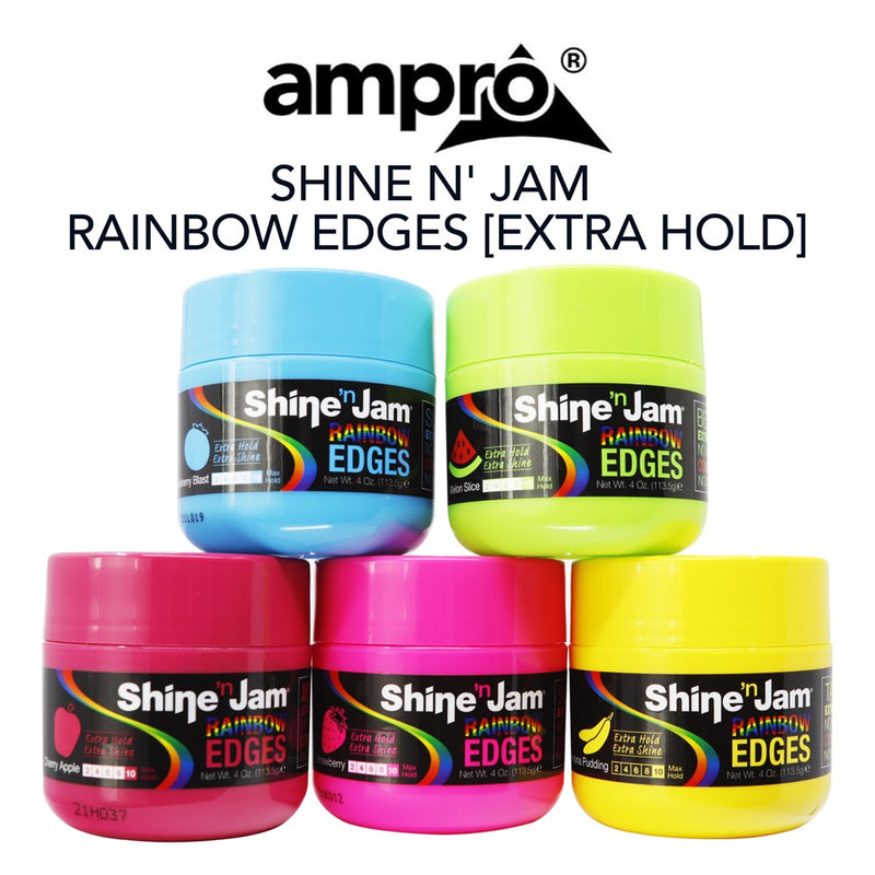 AMPRO Shine n' Jam Rainbow Edges [Extra Hold]