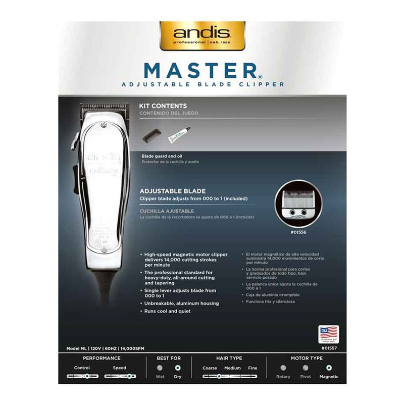 ANDIS Master Clipper [CUL Certified]