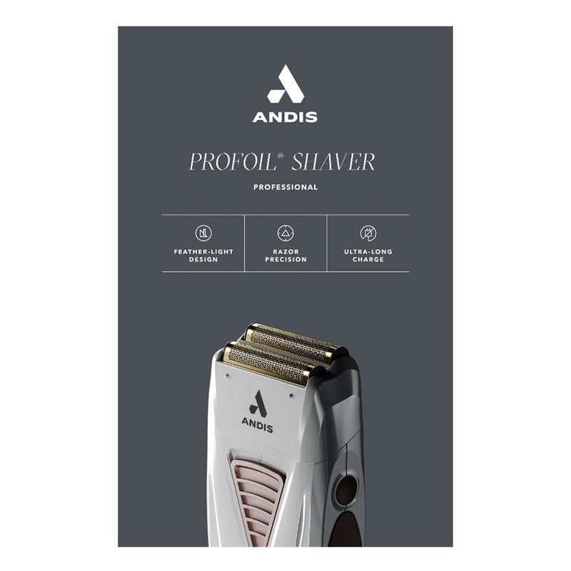 ANDIS PROFOIL Lithium Titanium Foil Shaver [CUL Certified]