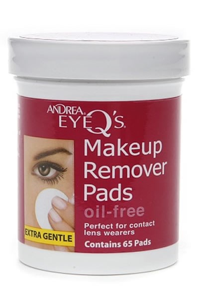 ANDREA EyeQ's Oil Free Makeup Remover Pads (65pads)