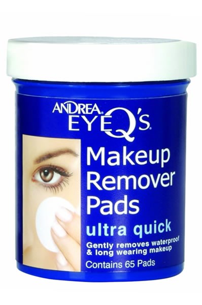 ANDREA EyeQ's Ultra Quick Makeup Remover Pads (65pads)
