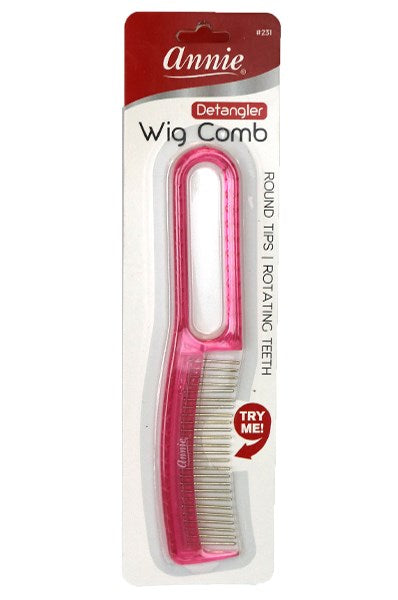 ANNIE Detangler Wig Comb Assorted