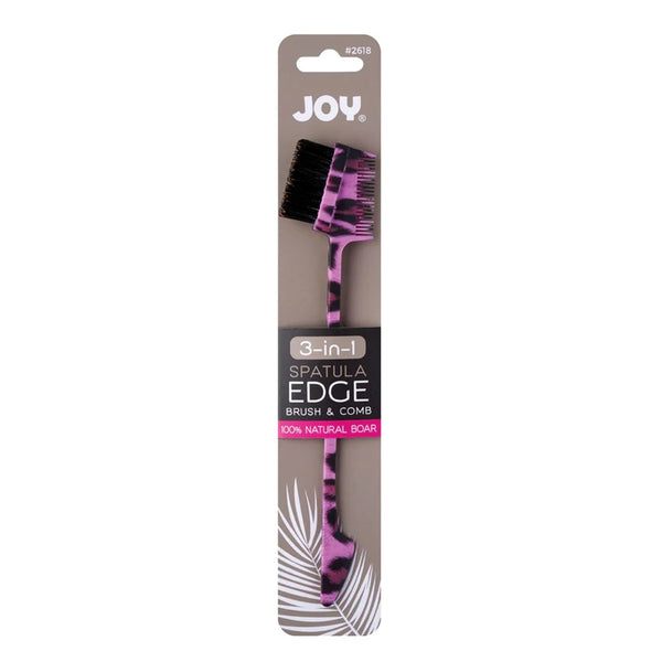 ANNIE Joy 3 in 1 Spatula Edge Brush & Comb