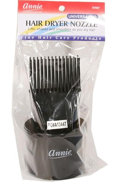 ANNIE Hair Dryer Nozzle - Universal Fit #2987 [pc]