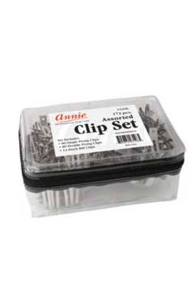 ANNIE Assorted Clip Set (172pc) (Discontinued)