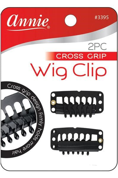 ANNIE 2PC Cross Grip Wig Clip #3395 [pc]