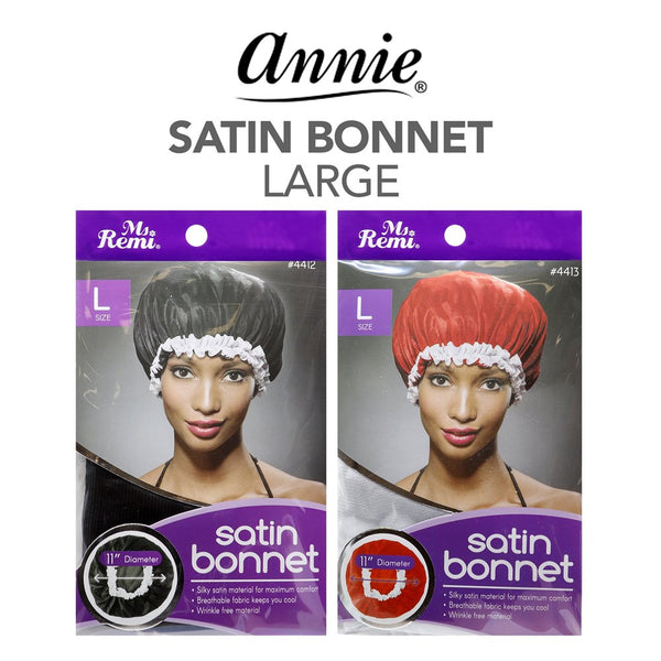 ANNIE Satin Bonnet [Large]