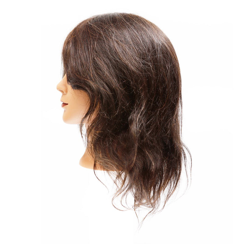 Annie Hairkins Lindsay Medium Brown Hair Mannequin Head 4801 – Simply  Manikins