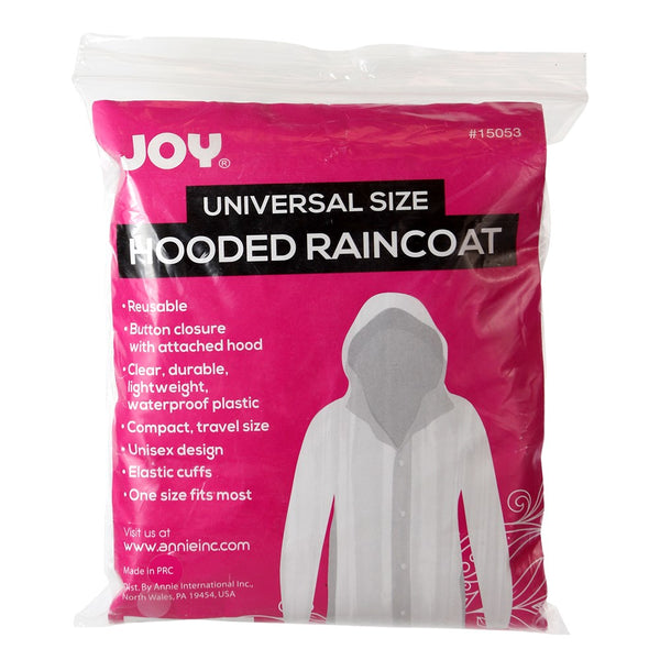 ANNIE Universal Size Drawstring Hood Raincoat