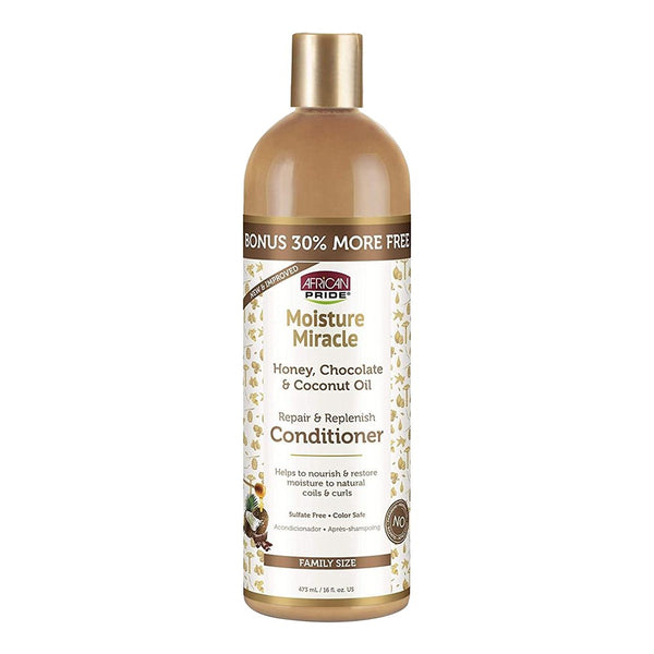 AFRICAN PRIDE Moisture Miracle Honey, Chocolate&Coconut Oil Conditioner