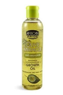 AFRICAN PRIDE Olive Miracle Growth Oil (8oz)