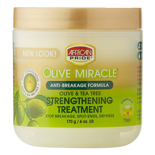 AFRICAN PRIDE Olive Miracle Creme Anti-Breakage (6oz)