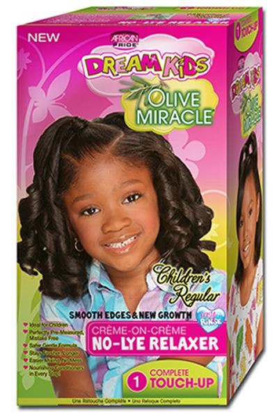 AFRICAN PRIDE Dream Kid Relaxer Kit-1 Touch Up [Regular] - Discontinued