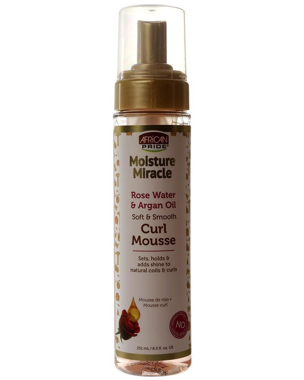 AFRICAN PRIDE Moisture Miracle Curl Mousse (8.5oz)