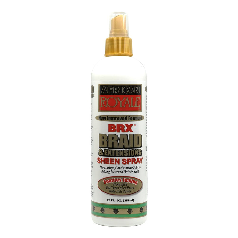 AFRICAN ROYALE BRX Braid & Extensions Sheen Spray (12oz)