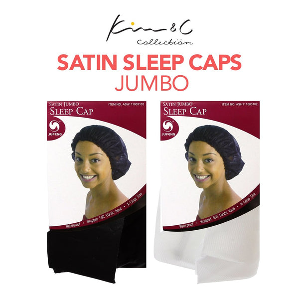 KIM & C Satin Sleep Caps #Jumbo