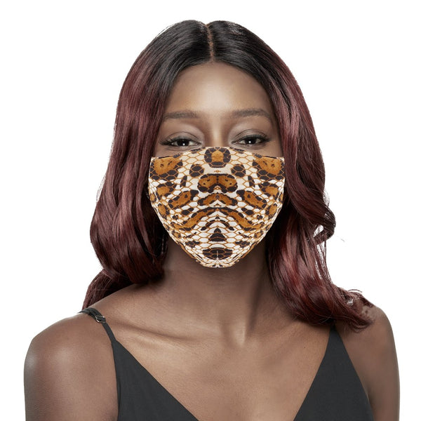 KIM & C Cotton Earloop Mask #Leopard pattern